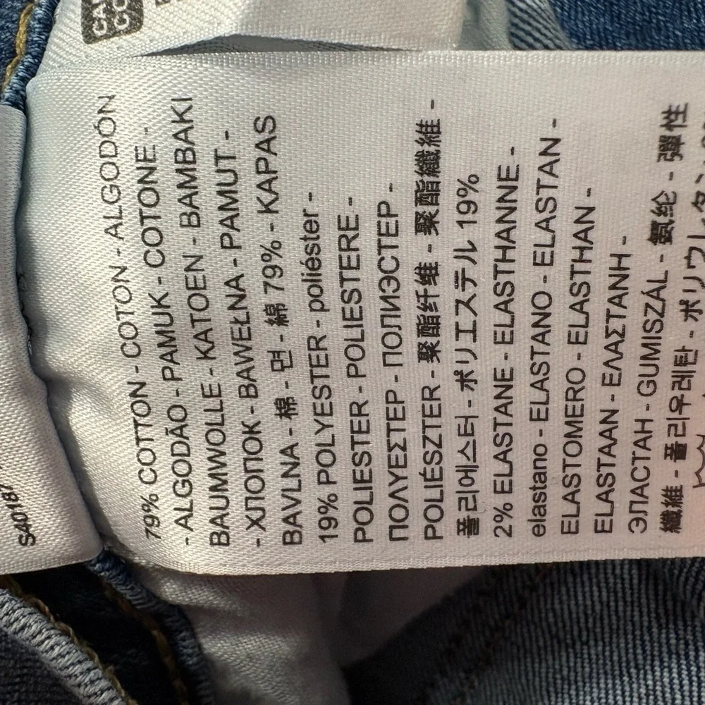 Levi's Women’s Classic Capri Jeans Size 12 - Picture 9 of 10